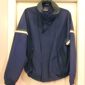 Men's NAUTICA Rain Jacket w/Concealed Hood Size M